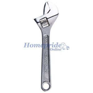 Homepride Online-200mm (8") Adjustable wrench with 24mm (1") jaw opening
