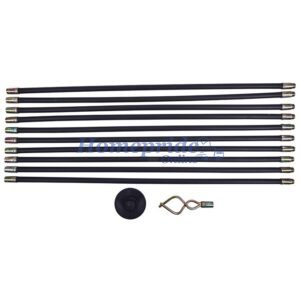 Homepride Online-12 Piece drain rod set