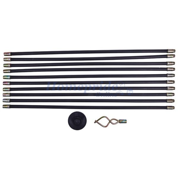 Homepride Online-12 Piece drain rod set