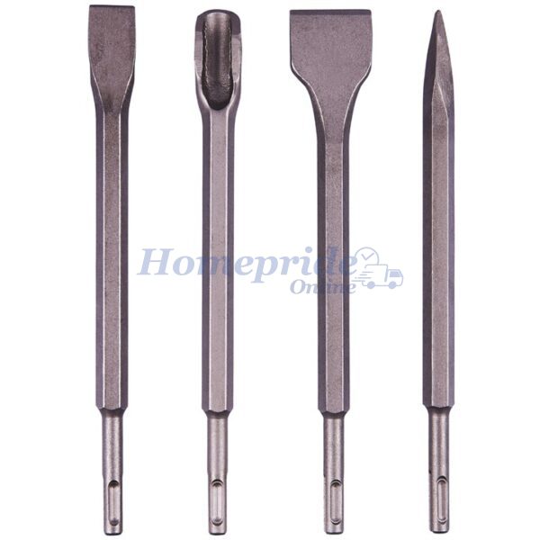 Homepride Online-4 Piece SDS chisel set