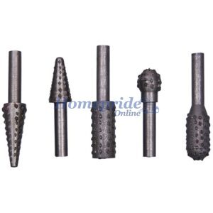 Homepride Online-5 Piece rotary burr set