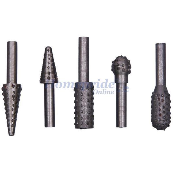 Homepride Online-5 Piece rotary burr set