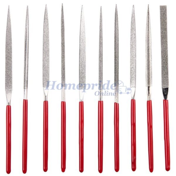 Homepride Online-10 Piece diamond needle file set
