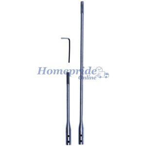 Homepride Online-3 Piece flat wood bit extension bar set