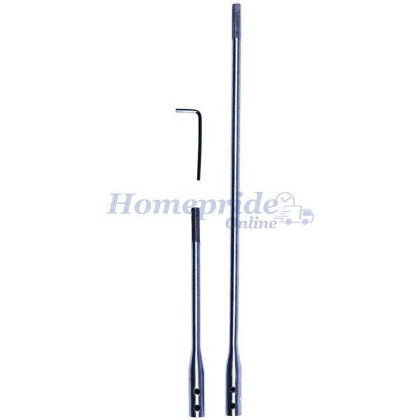 Homepride Online-3 Piece flat wood bit extension bar set