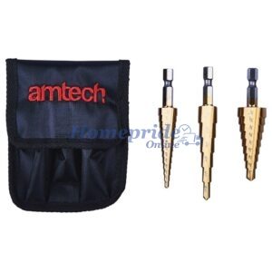 Homepride Online-3 Piece high speed steel step drill set