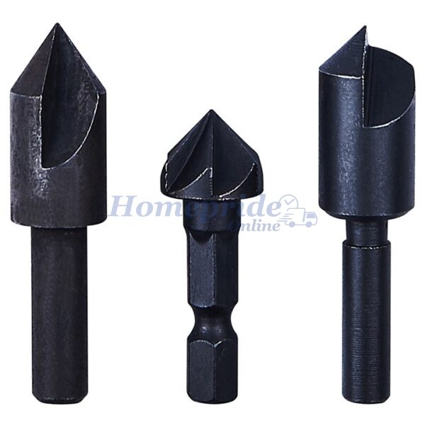 Homepride Online-3 piece countersink bit set