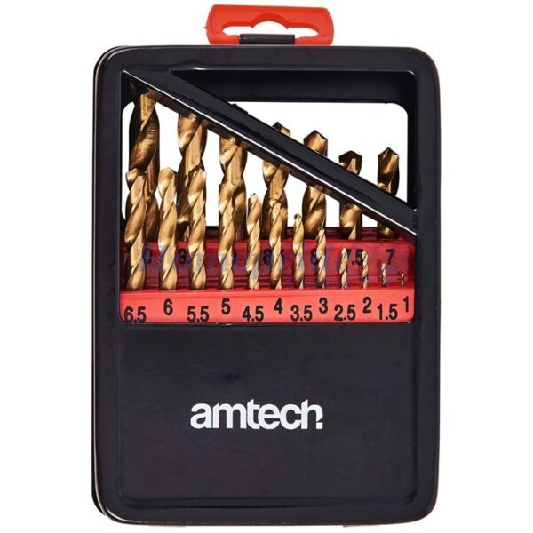 Homepride Online-19 Piece titanium coated drill bit set
