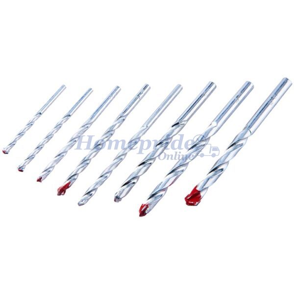 Homepride Online-8 Piece masonry drill bit set