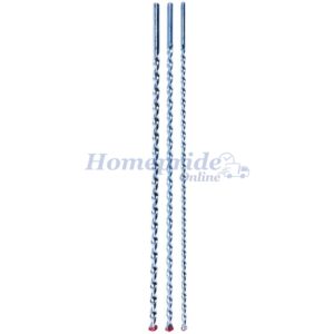 Homepride Online-3 Piece 400mm masonry drill bit set