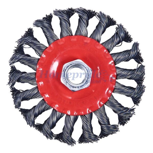 Homepride Online-100mm (4") Twist knot wire wheel