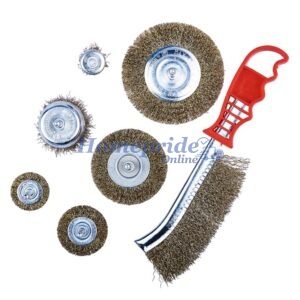 Homepride Online-7 Piece wire brush set