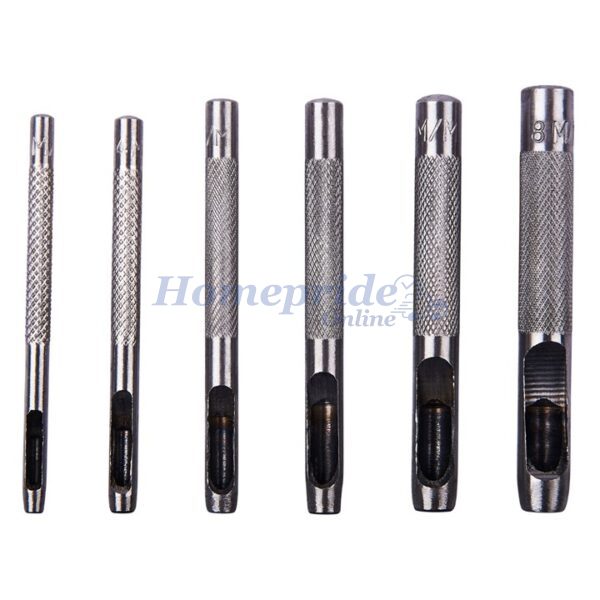 Homepride Online-6 Piece hollow punch set