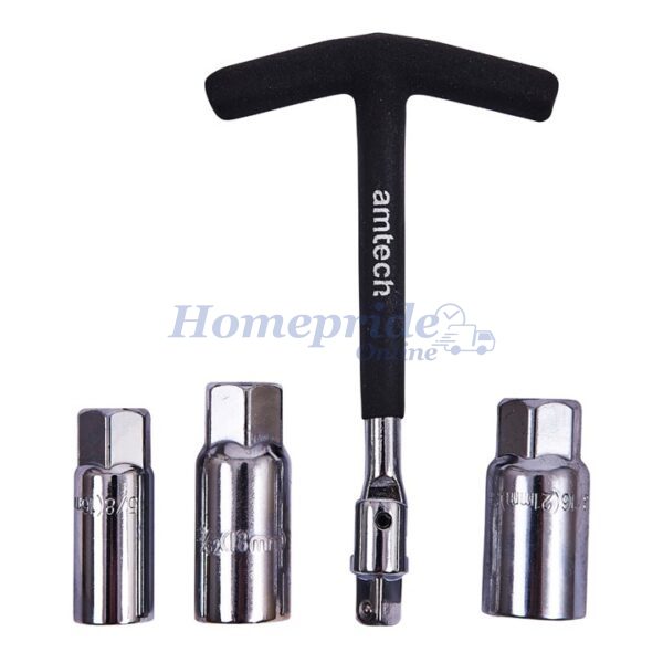 Homepride Online-4 Piece T-bar spark plug wrench set