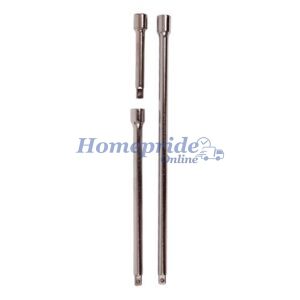 Homepride Online-3 Piece 6mm (1/4'') short extension bar set