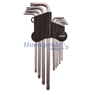 Homepride Online-9 Piece extra-long offset Torx key set