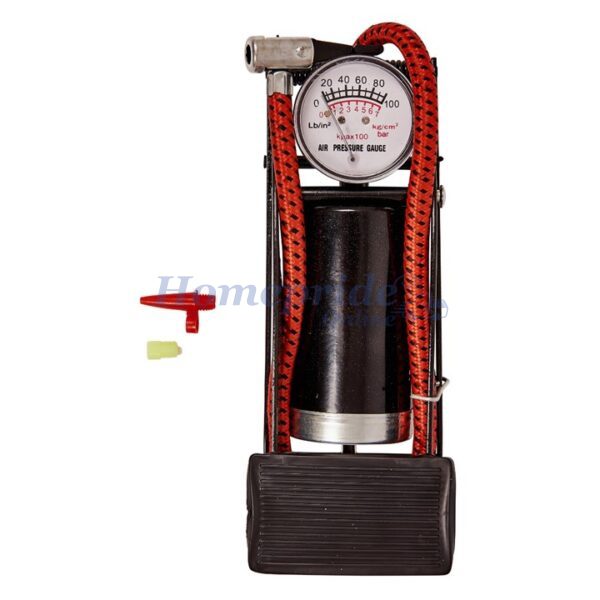 Homepride Online-Foot pump with gauge