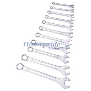 Homepride Online-11 piece combination spanner set with storage rack