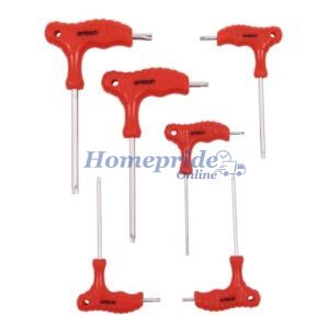 Homepride Online-6 Piece T-handle Torx key set
