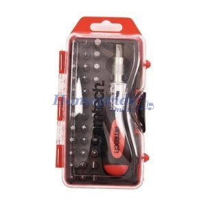 Homepride Online-38 Piece stubby ratchet screwdriver and bit set