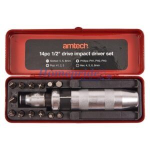 Homepride Online-14 Piece 13mm (1/2") drive impact driver set