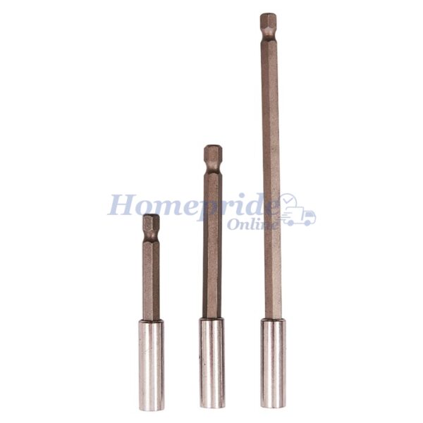 Homepride Online-3 Piece magnetic bit holder set