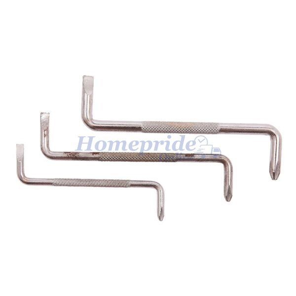 Homepride Online-3 Piece offset screwdriver set
