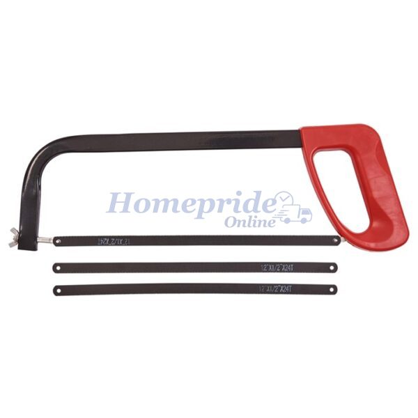 Homepride Online-300mm (12") Hacksaw with 3 blades