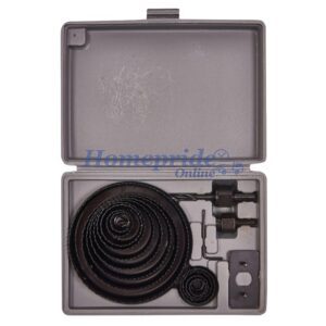 Homepride Online-16 Piece circular hole saw kit