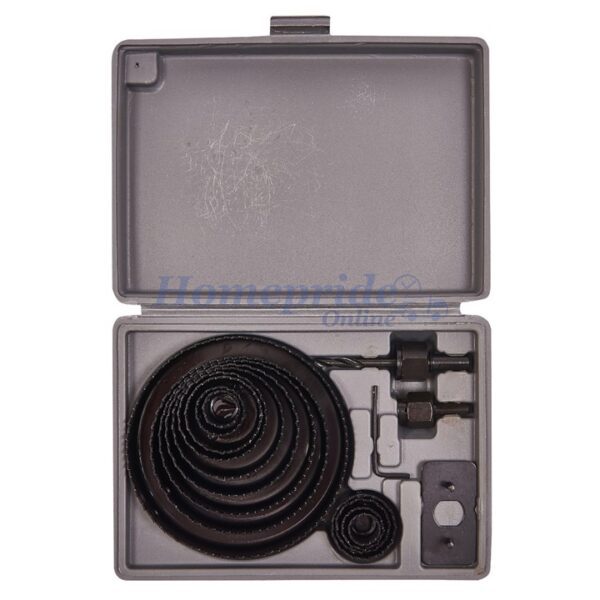 Homepride Online-16 Piece circular hole saw kit