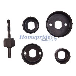 Homepride Online-5 Piece circular hole saw set