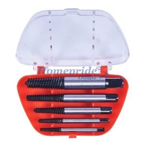 Homepride Online-5 Piece screw extractor set