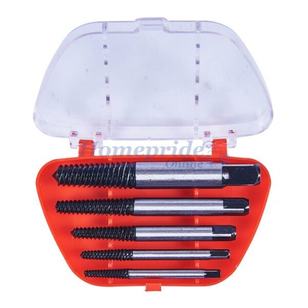 Homepride Online-5 Piece screw extractor set