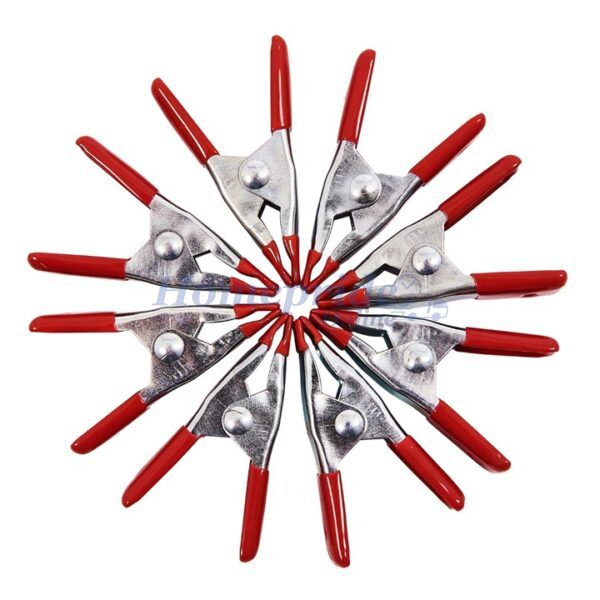 Homepride Online-8 Piece 50mm metal spring clamp set