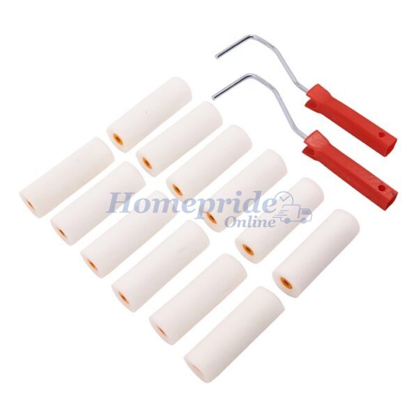 Homepride Online-14 Piece mini paint roller set