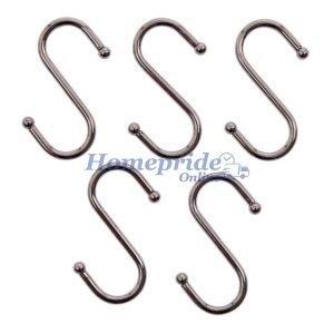 Homepride Online-5 Piece 70mm S-hook set