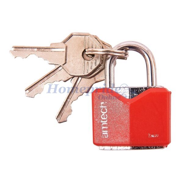 Homepride Online-25mm Rhombic chrome plated iron padlock
