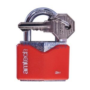 Homepride Online-40mm Rhombic chrome plated iron padlock