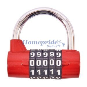 Homepride Online-5 Digit zinc combination padlock