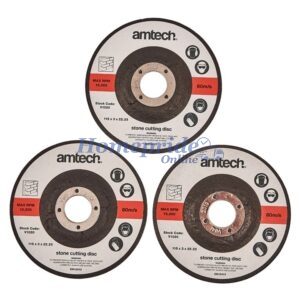 Homepride Online-3 Piece 115mm stone cutting disc set