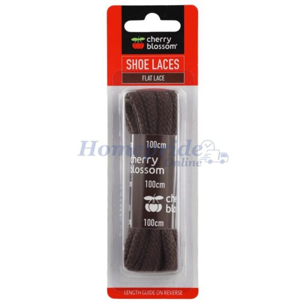 Homepride Online-Cherry Blossom Flat Lace Brown 100cm