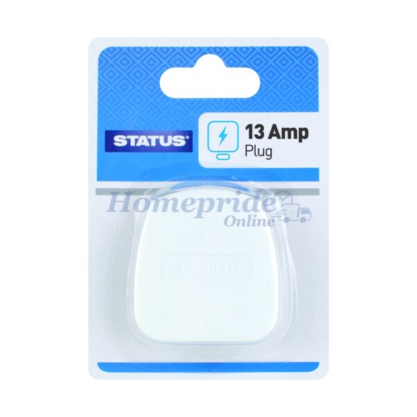Homepride Online-13 Amp Plug White