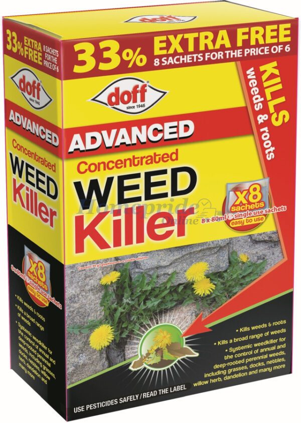 Homepride Online-Advanced Weedkiller Concentrated x 6 +2 FREE