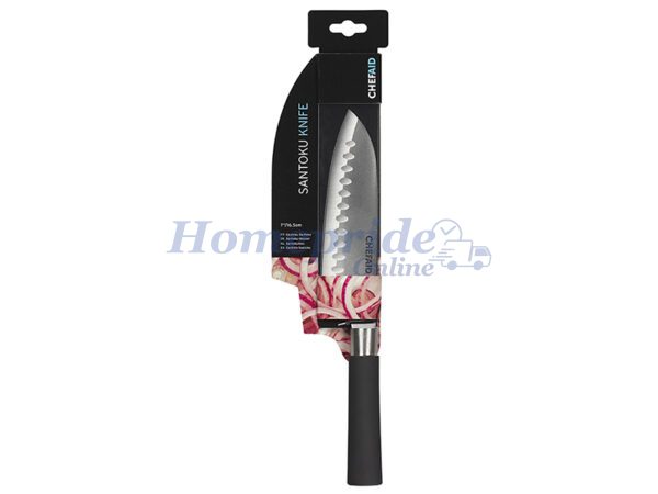Homepride Online-Santoku Knife Soft Grip 7in