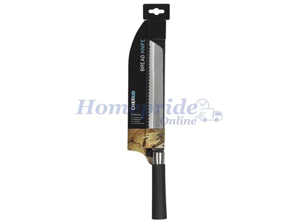 Homepride Online-Bread Knife Soft Grip 8in