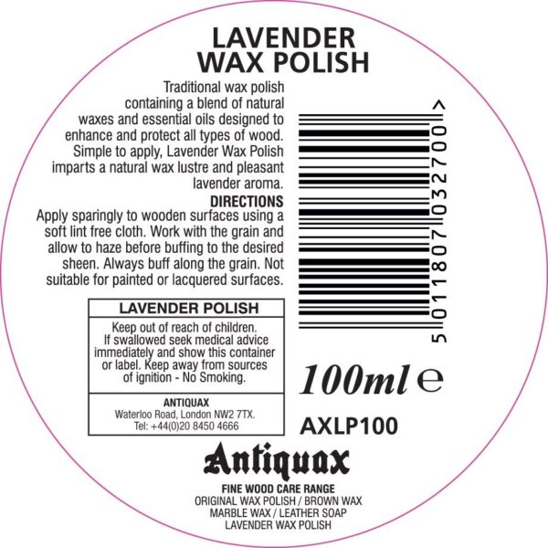 Homepride Online-Lavender Wax Polish 100ml