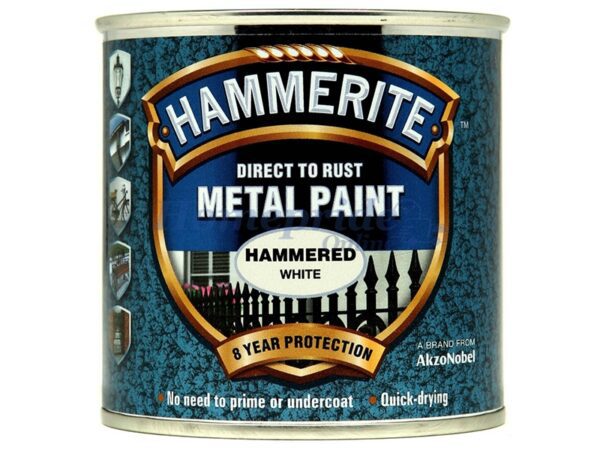 Homepride Online-Direct To Metal Hammered White 250ml