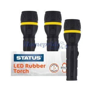 Homepride Online-Black & Yellow Rubber Torch