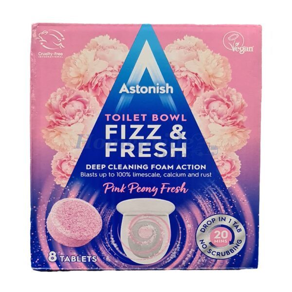 Homepride Online-Fizz N Fresh Toilet Tablets Pink x 8