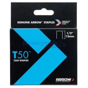 Homepride Online-T-50 Staples 1/2in x 1250